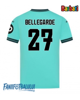 Wolves Jean-Ricner Bellegarde #27 Tricou Fotbal Replică 2025-26 Barbati Deplasare
